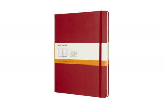 Könyv Moleskine Scarlet Red Extra Large Ruled Notebook Hard Moleskine