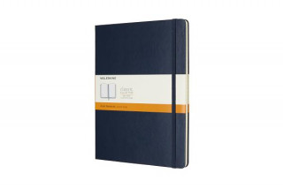 Carte Moleskine Sapphire Blue Extra Large Ruled Notebook Hard Moleskine