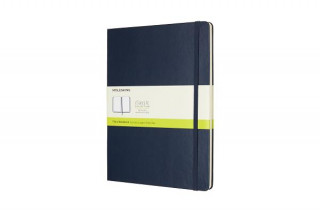 Könyv Moleskine Sapphire Blue Extra Large Plain Notebook Hard Moleskine
