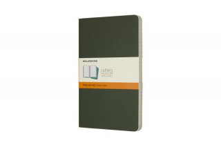 Könyv Moleskine Myrtle Green Large Ruled Cahier Journal (set Of 3) Moleskine