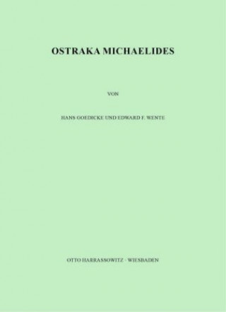 Kniha Ostraka Michaelides Hans Goedicke
