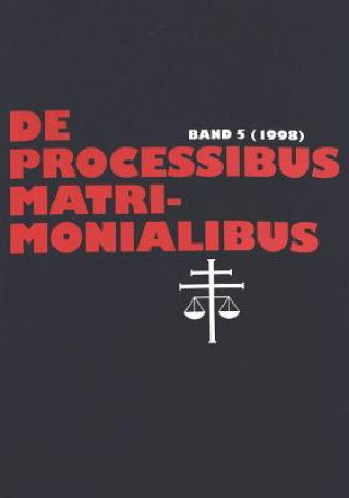 Kniha De processibus matrimonialibus Elmar Güthoff