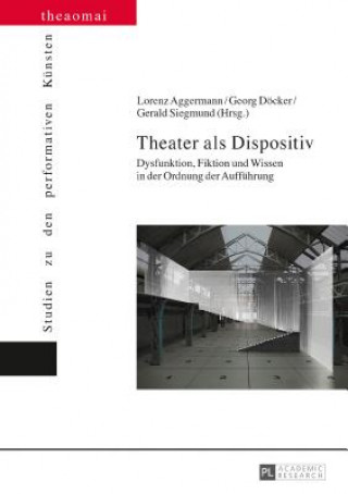 Buch Theater ALS Dispositiv Lorenz Aggermann