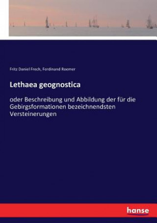 Carte Lethaea geognostica Fritz Daniel Frech