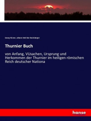 Книга Thurnier Buch Georg Rüxner