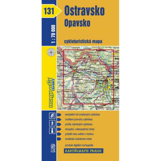 Книга OSTRAVSKO OPAVSKO 1:70 000 
