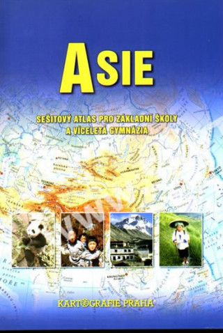 Kniha Asie sešitový atlas pro ZŠ 