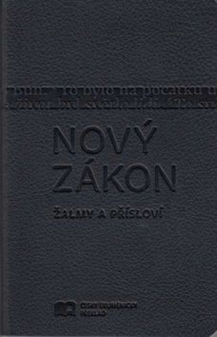 Книга Nový zákon Žalmy a Přísloví 