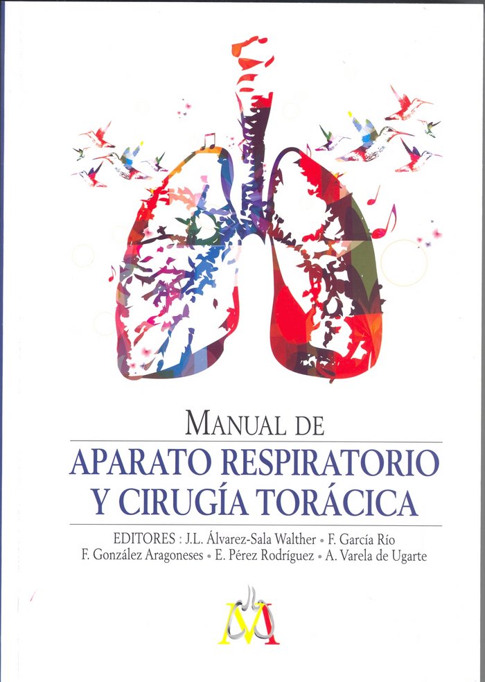 Książka Manual de Aparato Respiratorio y Cirugía Torácica 