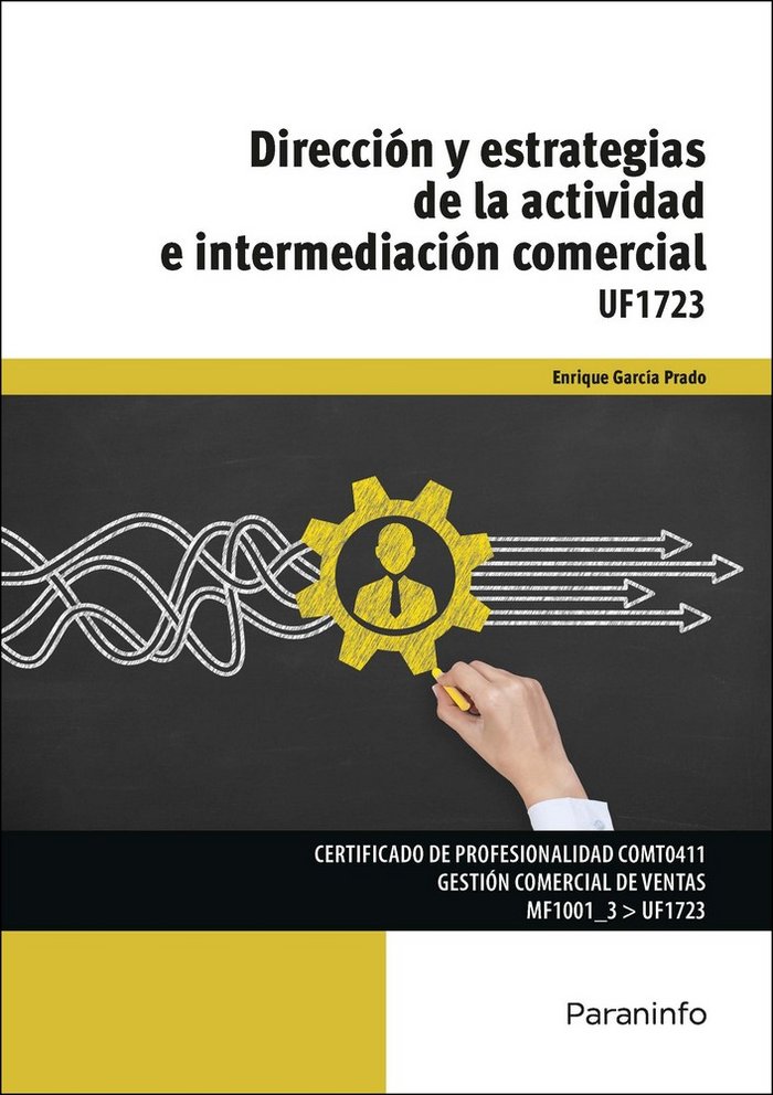 Książka Dirección y estrategias de la actividad e intermediación comercial 