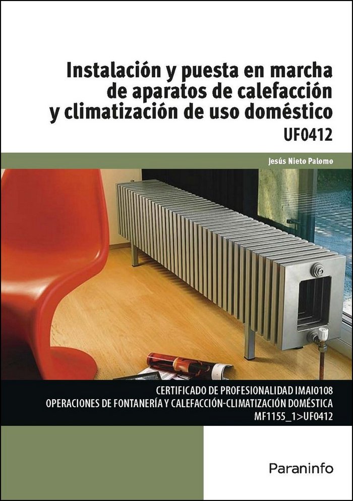 Könyv Instalación y puesta en marcha de aparatos de calefacción y climatización de uso doméstico 