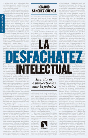 Kniha La desfachatez intelectual IGNACIO SANCHEZ-CUENCA