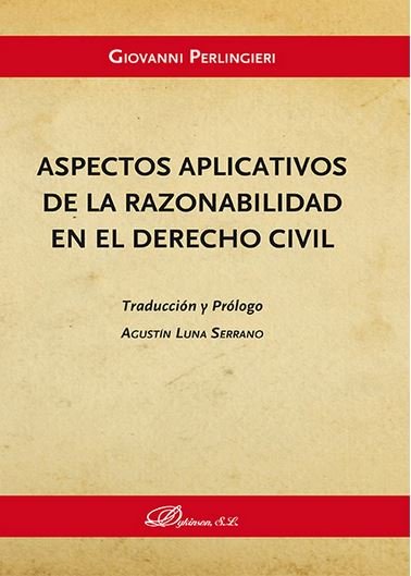 Knjiga Aspectos aplicativos de la razonabilidad en el derecho civil 