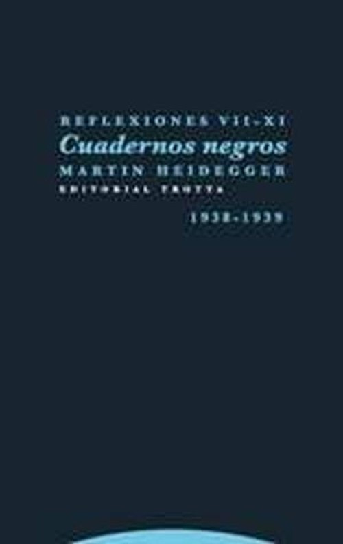 Könyv Cuadernos negros. 1931-1938 MARTIN HEIDEGGER