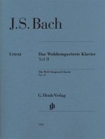 Könyv Bach, Johann Sebastian - Das Wohltemperierte Klavier Teil II BWV 870-893 Johann Sebastian Bach