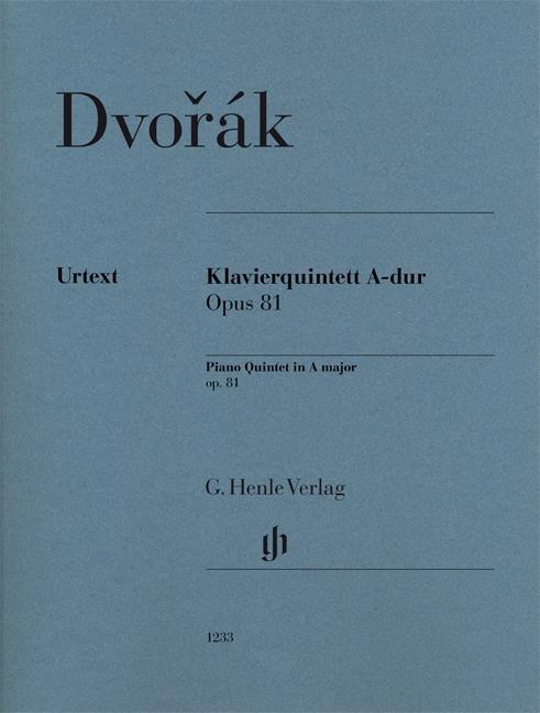 Kniha Dvorák, Antonín - Klavierquintett A-dur op. 81 Antonín Dvorák