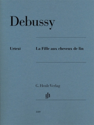 Carte La Fille aux cheveux de lin Claude Debussy