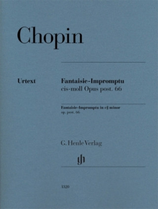 Kniha Fantaisie-Impromptu cis-moll op. post. 66 Frédéric Chopin