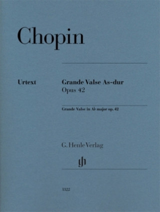 Kniha Grande Valse As-dur op. 42 Frédéric Chopin