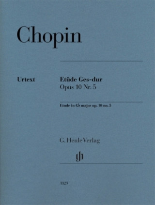Kniha Etüde Ges-dur op. 10,5 Frédéric Chopin