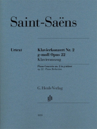 Knjiga Klavierkonzert  Nr. 2 g-moll op. 22 Camille Saint-Saens