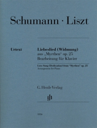 Kniha Liebeslied (Widmung) Robert Schumann