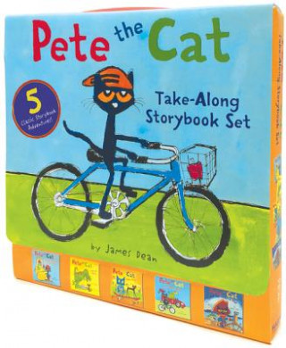 Book Pete the Cat Take-Along Storybook Set James Dean