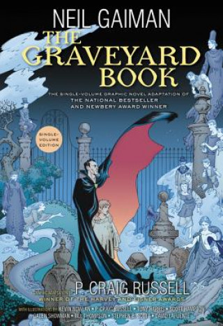 Книга The Graveyard Book Graphic Novel Single Volume Neil Gaiman
