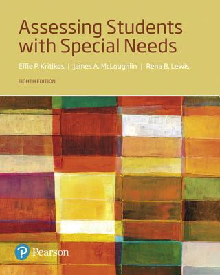 Kniha Assessing Students with Special Needs James a. McLoughlin