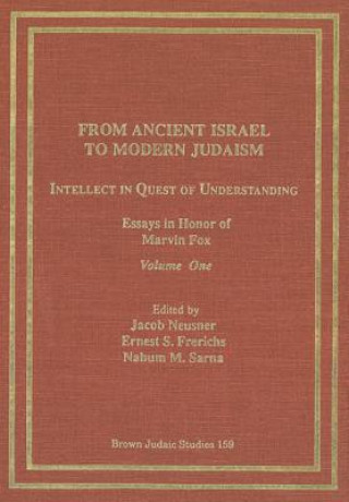 Carte FROM ANCIENT ISRAEL TO MODERN Jacob Neusner