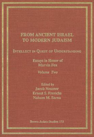 Carte FROM ANCIENT ISRAEL TO MODERN Jacob Neusner