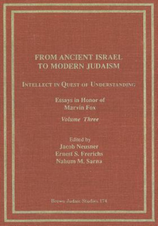 Kniha FROM ANCIENT ISRAEL TO MODERN Jacob Neusner