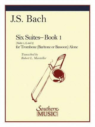 Kniha 6 SUITES BK 1 (SUITES 1-3) J. S. Bach