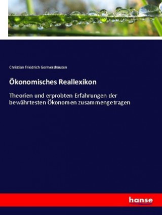 Carte Ökonomisches Reallexikon Christian Friedrich Germershausen