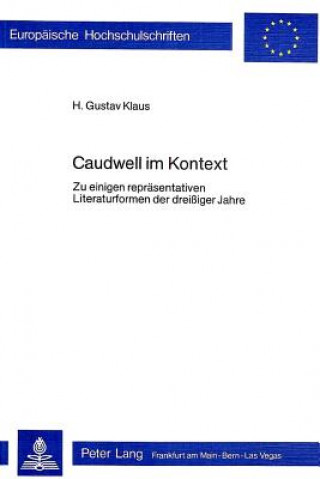 Książka Caudwell im Kontext H. Gustav Klaus