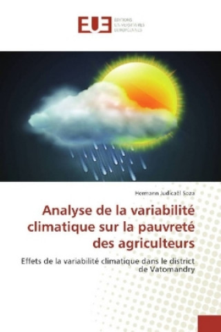 Carte Analyse de la variabilité climatique sur la pauvreté des agriculteurs Hermann Judicaël Soza