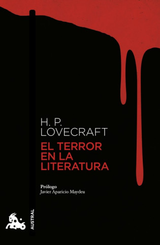 Kniha El terror en la literatura Howard Phillips Lovecraft