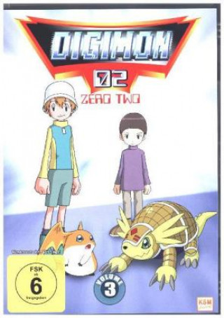 Wideo Digimon Adventure, 3 DVD Hiroyuki Kakudou