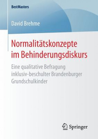 Kniha Normalitatskonzepte im Behinderungsdiskurs David Brehme