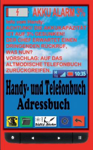 Kniha Handy- und Telefonbuch - Adressbuch Renate Sültz