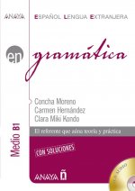 Kniha Gramática, nivel medio B1 Concha Moreno García