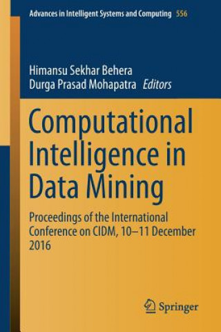Kniha Computational Intelligence in Data Mining Himansu Sekhar Behera