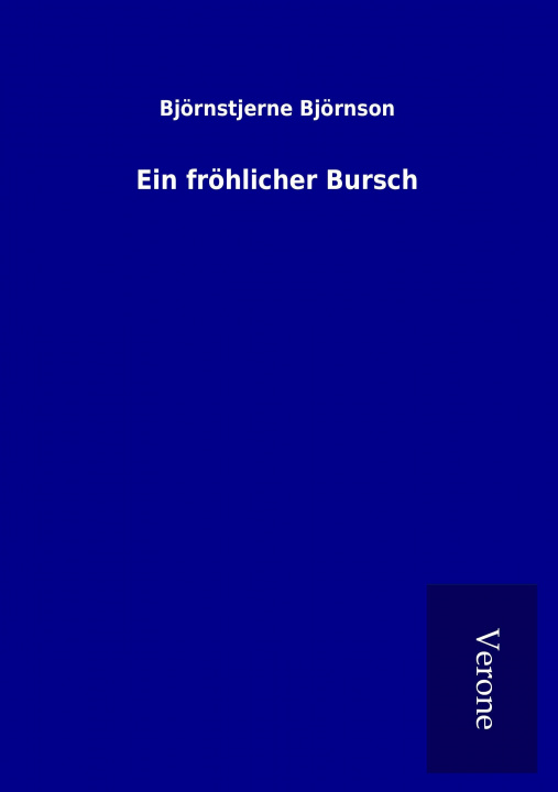 Buch Ein fröhlicher Bursch Björnstjerne Björnson