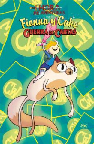 Książka HORA DE AVENTURAS CON FIONNA Y CAKE. GUERRA DE CARTAS 