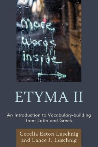 Knjiga ETYMA Two Cecelia Eaton Luschnig