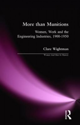 Kniha More than Munitions Clare Wightman