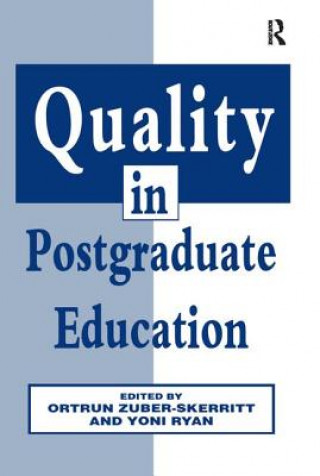 Книга Quality in Postgraduate Education 