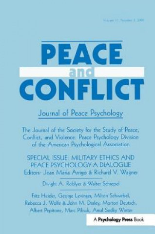 Książka Military Ethics and Peace Psychology 