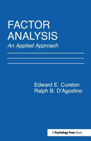 Kniha Factor Analysis Edward E. Cureton