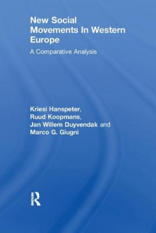 Книга New Social Movements In Western Europe Kriesi Hanspeter